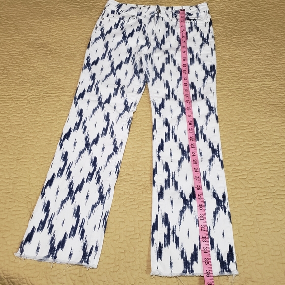 Free People Blue Indigo Skies flare jeans size 28 - Picture 9 of 9